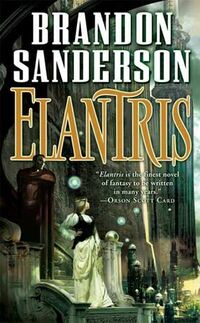 Cover of Elantris by Brandon Sanderson