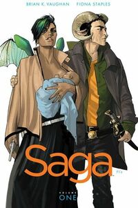 Cover of Saga, Vol. 1 by Brian K. Vaughan