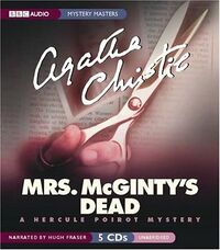 Cover of Mrs. McGinty's Dead by Agatha Christie