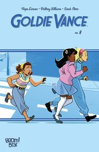 Cover of Goldie Vance No. 8 by Hope Larson, Brittney Williams, & Sarah Stern