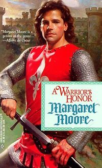Cover of A Warrior's Honor by Margaret Moore