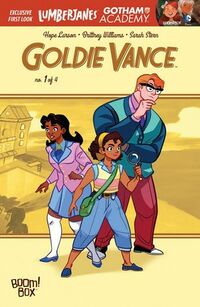 Cover of Goldie Vance No. 1 by Hope Larson, Brittney Williams, & Sarah Stern