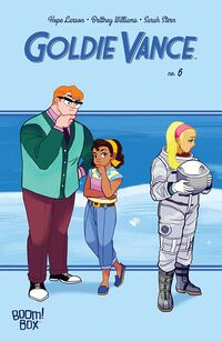 Cover of Goldie Vance No. 6 by Hope Larson, Brittney Williams, & Sarah Stern