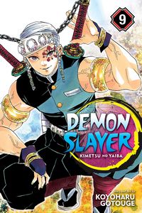 Cover of Demon Slayer: Kimetsu no Yaiba, Vol. 9 by Koyoharu Gotouge