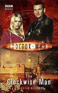 Cover of Doctor Who: The Clockwise Man by Justin Richards