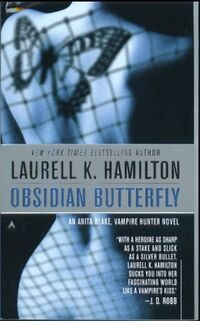 Cover of Obsidian Butterfly by Laurell K. Hamilton