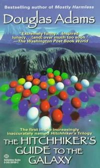 Cover of The Hitchhiker's Guide to the Galaxy by Douglas Adams