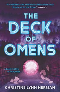 Cover of The Deck of Omens by Christine Lynn Herman