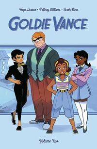 Cover of Goldie Vance, Vol. 2 by Hope Larson, Brittney Williams, & Sarah Stern