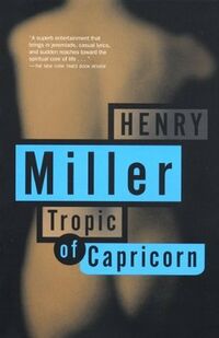 Cover of Tropic of Capricorn by Henry Miller