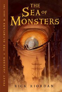 Cover of The Sea of Monsters by Rick Riordan