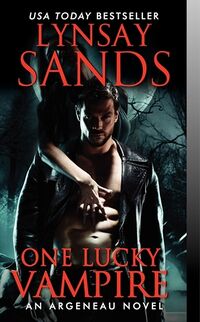 Cover of One Lucky Vampire by Lynsay Sands