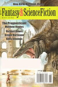 Cover of The Magazine of Fantasy & Science Fiction, May/June 2017 edited by C.C. Finlay