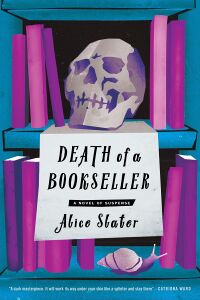 Cover of Death of a Bookseller by Alice Slater