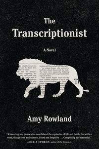 Cover of The Transcriptionist by Amy Rowland