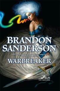 Cover of Warbreaker by Brandon Sanderson