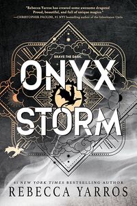 Cover of Onyx Storm by Rebecca Yarros