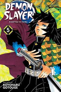 Cover of Demon Slayer: Kimetsu no Yaiba, Vol. 5 by Koyoharu Gotouge