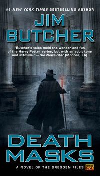 Cover of Death Masks by Jim Butcher
