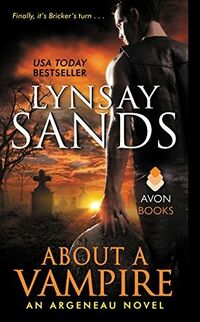 Cover of About a Vampire by Lynsay Sands