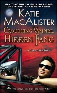 Cover of Crouching Vampire, Hidden Fang by Katie MacAlister